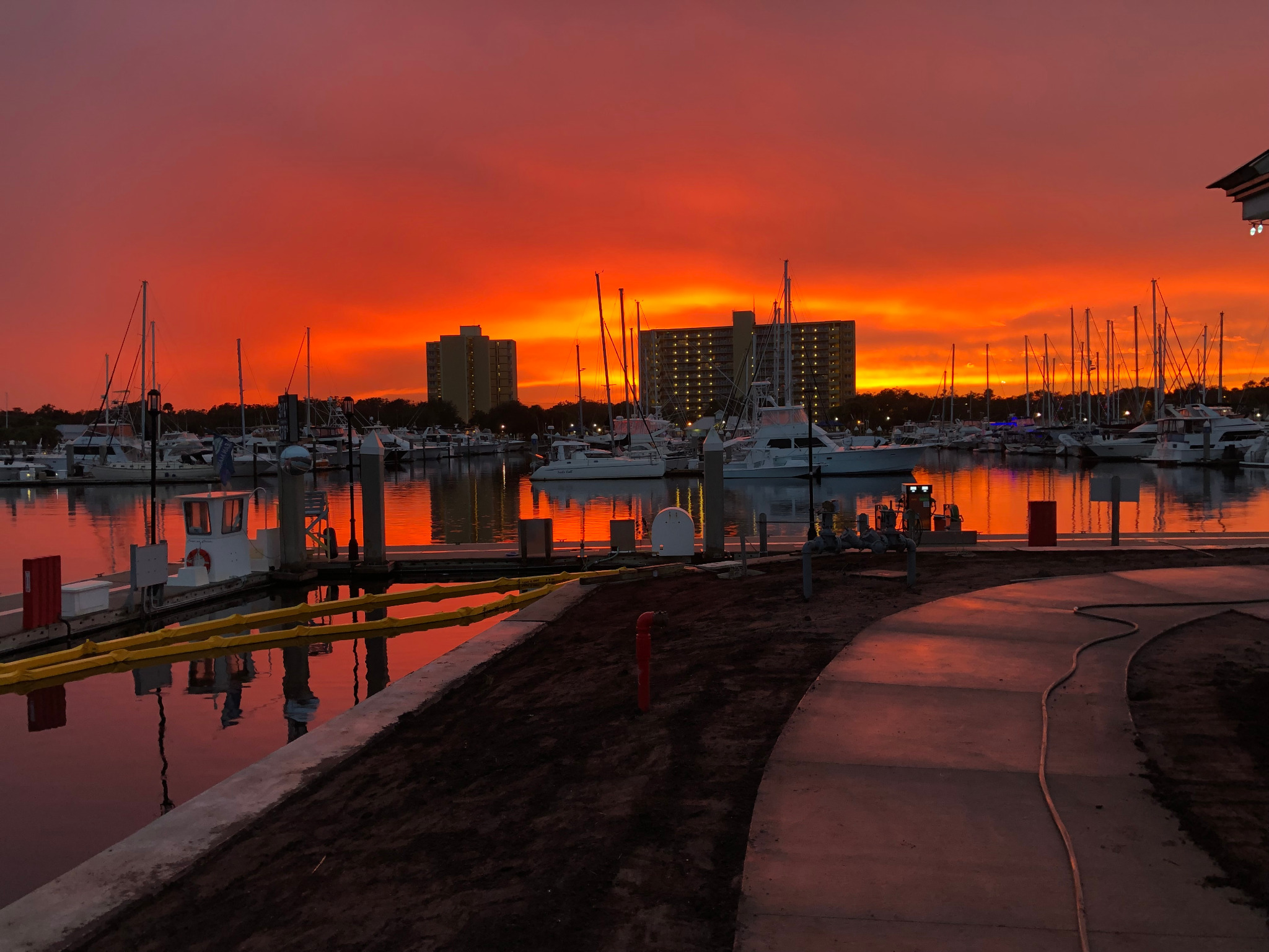 Halifax Harbor Marina sunset project image